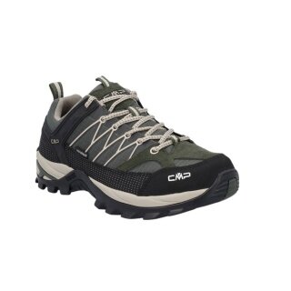 CMP Rigel Low WP Hiking Shoes (Trekking, waterproof) dark grey/green men's