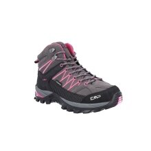 CMP Rigel Mid WP Hiking Shoes (Trekking, waterproof) grey/pink Ladies