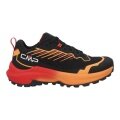 CMP Jemini Hiking Shoes (Fast-Hiking) black/red/orange men's
