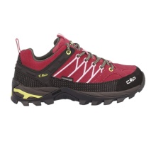 CMP Rigel Low WP Hiking Shoes (Trekking, waterproof) red/black ladies