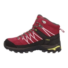 CMP Rigel Mid WP Hiking Shoes (Trekking, waterproof) red/black ladies