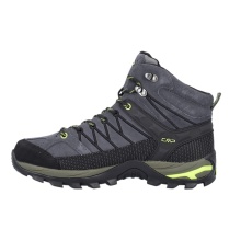 CMP Rigel Mid Trekking WP Hiking Shoes (Trekking, waterproof) grey/fluorescent yellow Men's
