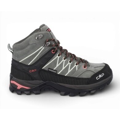 CMP Rigel Mid WP Hiking Shoes (Trekking, waterproof) avocado/coral ladies