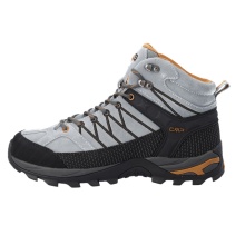 CMP Rigel Mid WP Hiking Shoes (Trekking, waterproof) pearl grey/orange men's