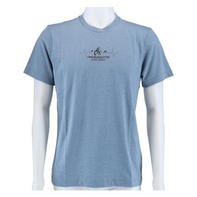 Colmar Leisure T-shirt Follower (Polyester/Cotton) blue/grey Men's