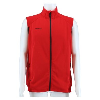Craft Sport Vest ADV Unify (Recycled polyester, comfortable elastic fit) red men's