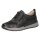Caprice Sneaker 23760 (leather, with side zip) black ladies