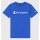 Champion Leisure T-shirt (Cotton) Crew with Logo Lettering 2023 Royal Blue Boys