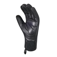 Chiba Winter Cycling Gloves All Natural Glove Warm (Upper hand made of warm felt fabric) black - 1 pair