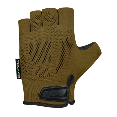 Chiba Bicycle Gloves BioXCell Comfort olive green - 1 Pair