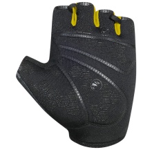 Chiba Solar II black/neon yellow cycling gloves - 1 pair