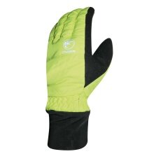Chiba Winter Cycling Gloves City Liner (waterproof, windproof) neon yellow - 1 pair