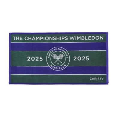 Christy Wimbledon Championship Towel 2025 green 133x70cm