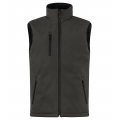 Clique Softshell Vest Padded Vest (cleanly cut, padded softshell vest) dark grey Men