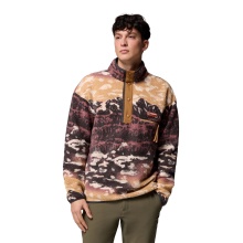 Columbia Fleece Pullover Helvetia™ II Printed Half Snap (with chest pocket) brown/multicoloured men's