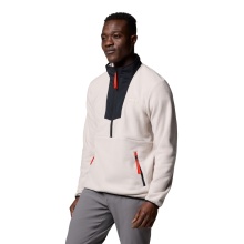 Columbia Fleece Pullover Sequoia Grove Half Zip (comfortable to wear) beige/black men's