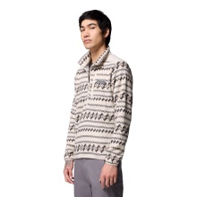 Columbia Fleece Pullover Sweater Weather Printed Half Zip II (with Chest Pocket) beige Men's