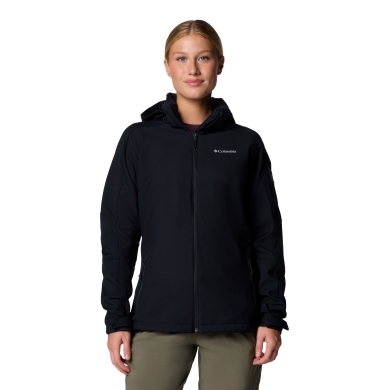 Columbia Softshell Jacket Cascade Ridge II (comfortable fit, Omni-Shield) black ladies