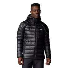 Columbia Winter Down Jacket Arctic Crest Down Hooded (Omni-HEAT™ Arctic, very warm) black men's