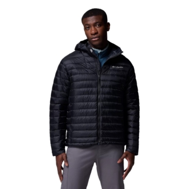 Columbia Corelite Down Hooded Winter Jacket (Omni-Shield™, warm) black men's