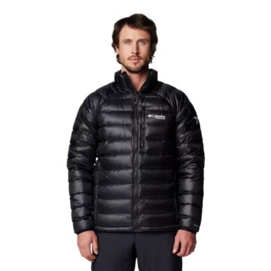 Columbia Winter Down Jacket Arctic Crest Down (Omni-HEAT™ Arctic) black men's