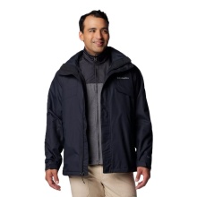 Columbia Winter Hiking Jacket Bugaboo III 3-in-1 Fleece Interchange (Omni-Heat Thermo System, waterproof) black men's