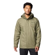 Columbia Winter Hiking Jacket Bugaboo III 3-in-1 Fleece Interchange (Omni-Heat Thermo System, waterproof) olive green men's