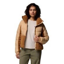 Columbia Winter Jacket Leadbetter Point II Sherpa Hybrid (Thermarator™ insulation, soft Sherpa inserts) light brown ladies