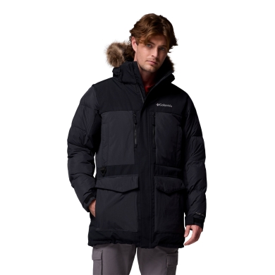 Columbia Marquam Peak Fusion II Parka (Omni-Heat Infinity) black men's winter jacket