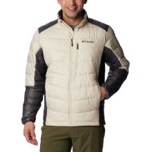 Columbia Winter Padded Jacket Labyrinth Loop (warm thanks to down filling, Omni-Heat Infinity) beige/stone grey men's