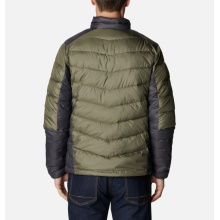 Columbia Winter Quilted Jacket Labyrinth Loop (warming thanks to down filling, Omni-Heat Infinity) khaki green men's