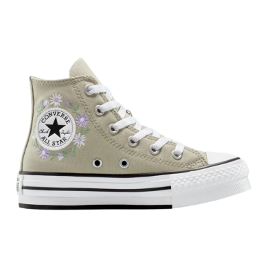 Converse Sneaker Chuck Taylor All Star EVA Lift Platform Florals High Top green