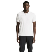 Craft Sport Polo Ability (high wearing comfort) white men's