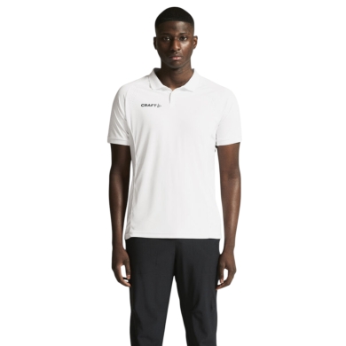 Craft Sport Polo Ability (high wearing comfort) white men's