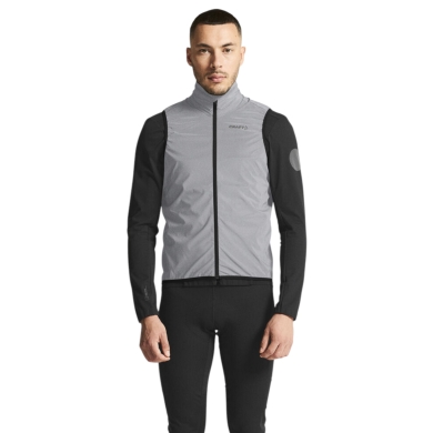 Craft Visibility Vest (Safety vest for cyclists, runners, 360° design elements) neon yellow Men (Kopie)