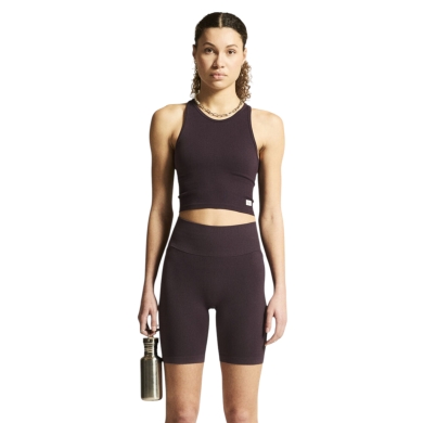 Craft Sport Tank Collective Rib (ribbed structure, elastic material) plum violet ladies