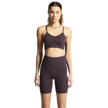 Craft Sport Bra Collective Rib Strap Sports Bra (ribbed structure, elastic material) plum violet ladies