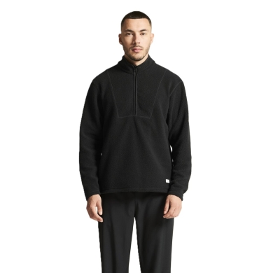 Craft Fleece Pullover Join Pile Half-Zip (100% recycled Polyester) black Men's