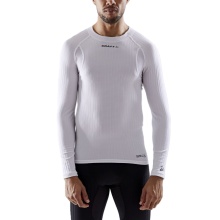 Craft Pro Active Extreme X Long Sleeve Base Layer Shirt (lightweight and very elastic material) white men's