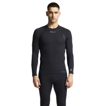Craft Pro Active Extreme X Long Sleeve Base Layer Shirt (lightweight and very elastic material) black men's