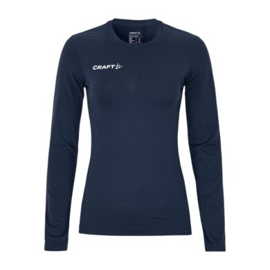 Craft Functional Underwear Long Sleeve Shirt Ability LS (Moisture Transport, Very Elastic Material) Navy Blue Ladies