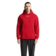 Craft Hoodie Community 2.0 Logo (athletic fit) red men