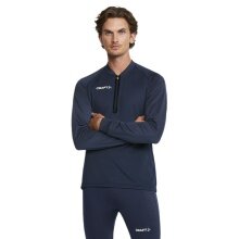 Craft Sport Long Sleeve Shirt Extend Halfzip (high freedom of movement, comfortable fit) navy blue Men