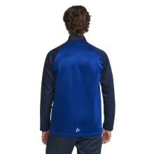 Craft Sport Long-sleeved Shirt Squad 2.0 Halfzip (ergonomic design, high elasticity) cobalt blue/navy blue Men