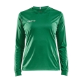 Craft Sport Long Sleeve Shirt (Jersey) Squad Solid - high elasticity, ergonomic design - green Women