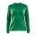 Craft Sport Long Sleeve Shirt (Jersey) Squad Solid - high elasticity, ergonomic design - green Women