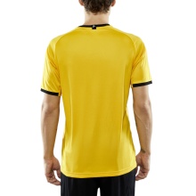 Craft Sport T-shirt (Jersey) Progress 2.0 Graphic Jersey - light, functional and stretch material - yellow/black Men