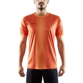 Craft Sport T-shirt (Jersey) Progress 2.0 Graphic Jersey - lightweight, functional and stretch material - orange/black Men