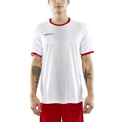 Craft Sport T-shirt (Jersey) Progress 2.0 Graphic Jersey - light, functional and stretch material - white/red Men