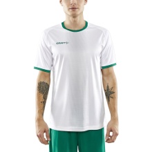 Craft Sport T-shirt (Jersey) Progress 2.0 Graphic Jersey - light, functional and stretch material - white/green Men